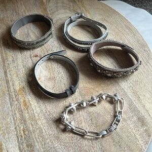 Stella and Dot lot of bracelets